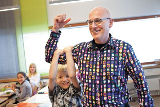 Kari Louhivuori Teaching a Class