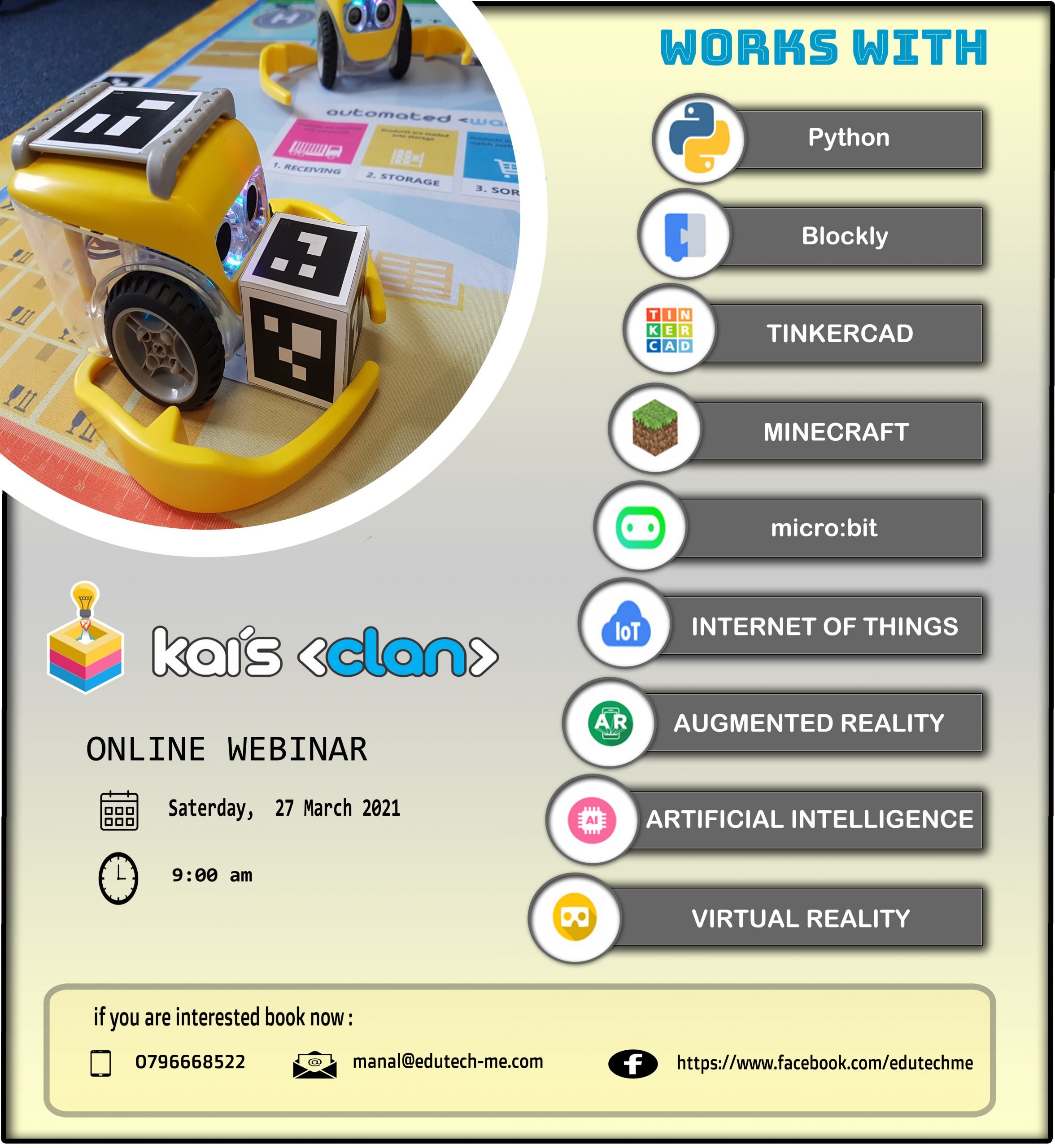 kais-clan-1-scaled.jpg Kai's Clan Works With Python Blockly Tinkercad Minecraft micro.bit Internet of Things Augmented Reality Artificial Intelligence Virtual Reality
