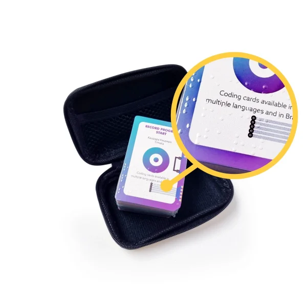 KaiBot Braille Coding Card