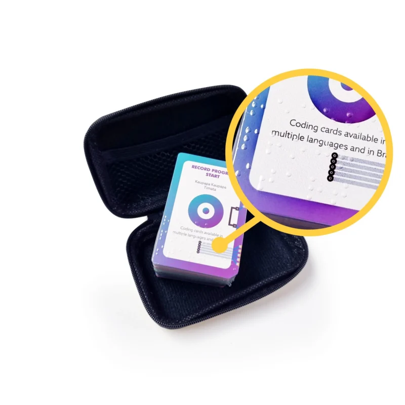 KaiBot Braille Coding Card