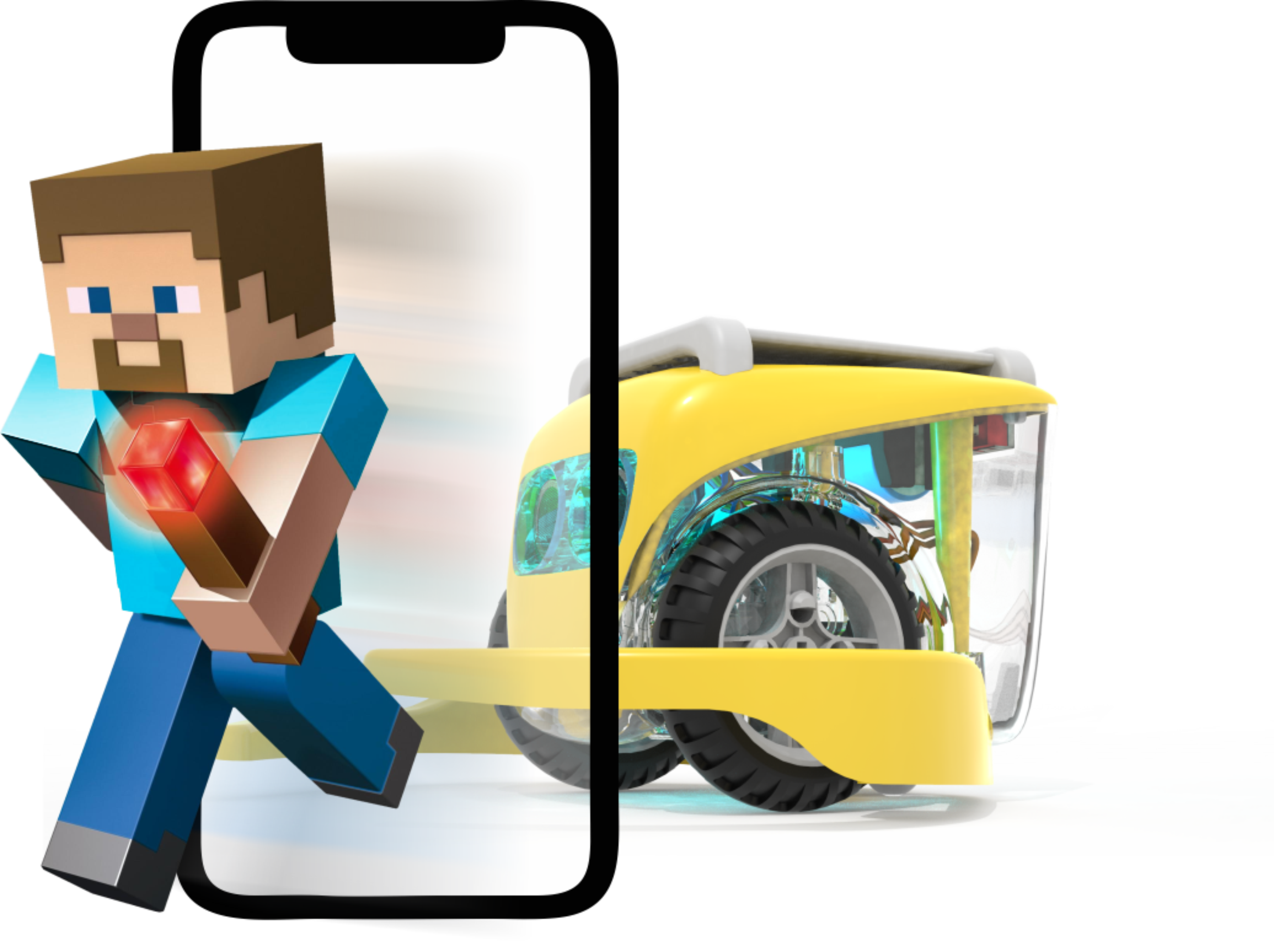 minecraft & kailab KaiLab and Minecraft Steve