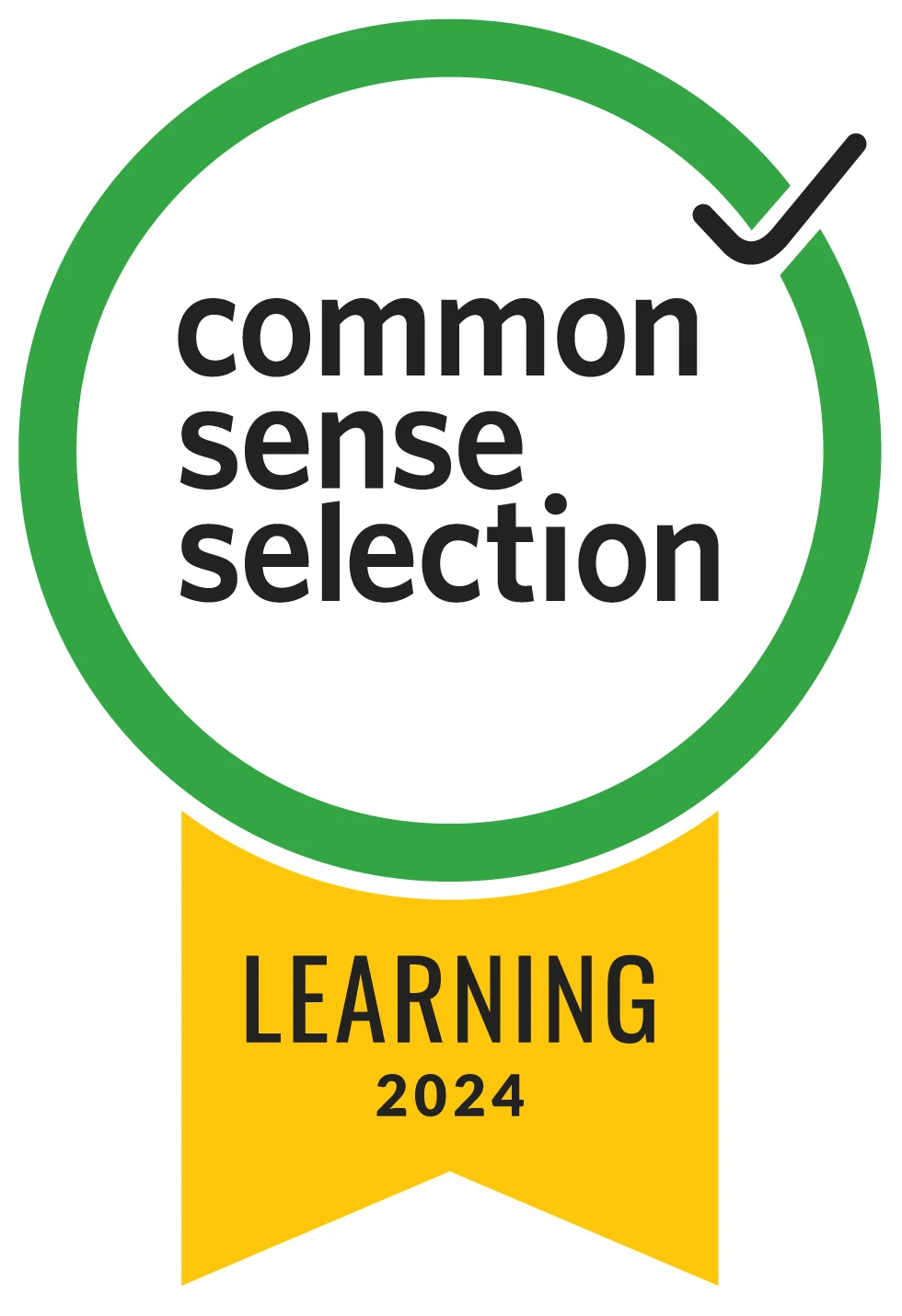 Common Sense Selection Learning 2024 Badge