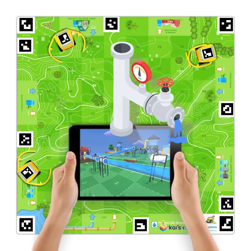 Water Cycle AR VR Mat