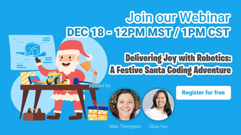 A Festive Santa Coding Adventure Webinar