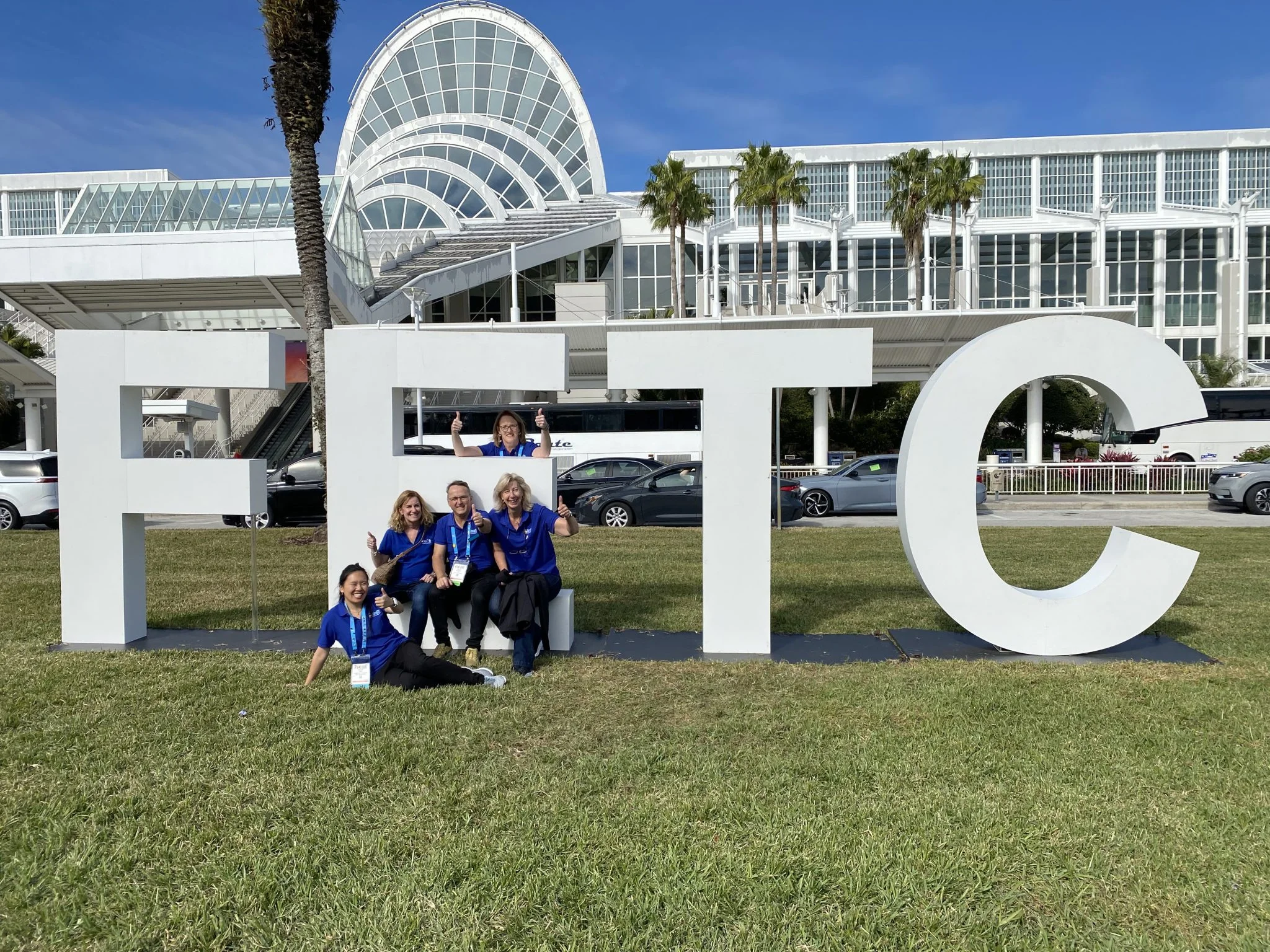 Kai's Education Team at FETC