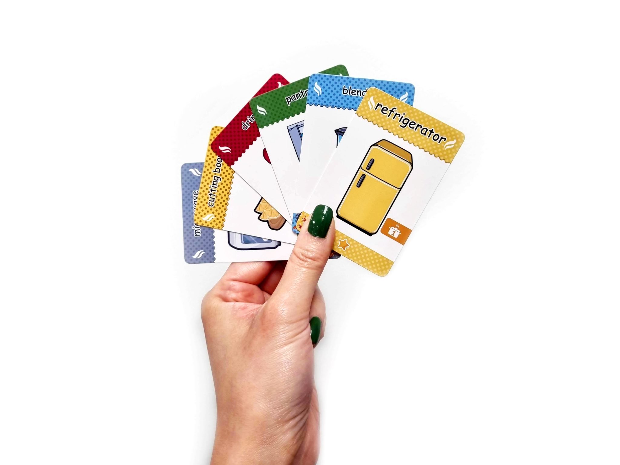 Literacy Kitchen Activity Cards Fan Out