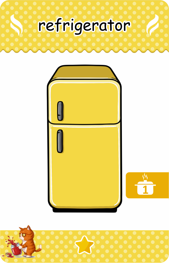 Literacy Kitchen activity card front