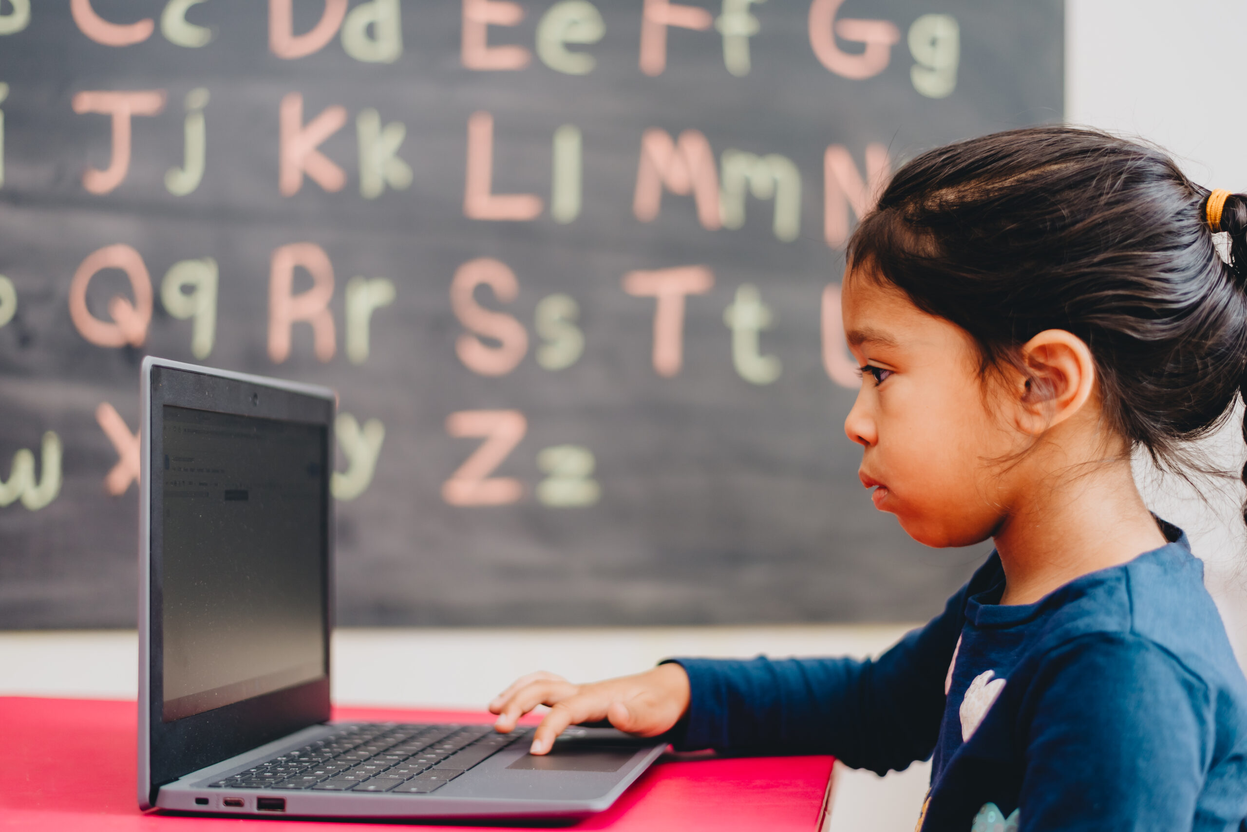 Students Doing Homework on a Laptop