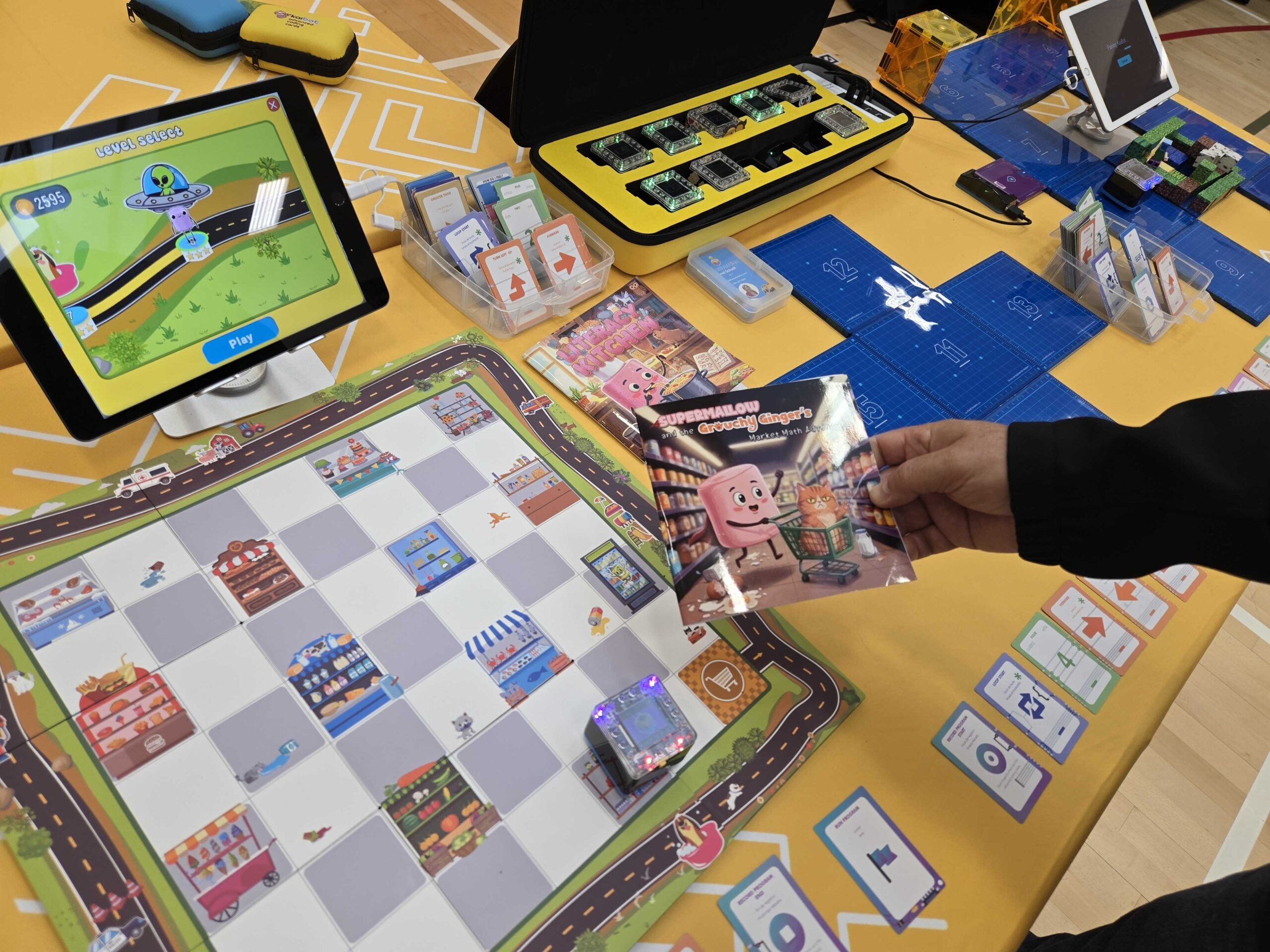 Market Math with Tiles & Virtual App