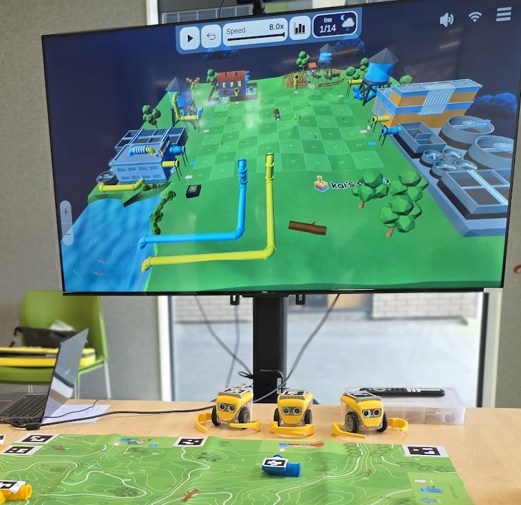 Water Cycle AR VR Mat with KaiLab