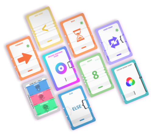 Kaibot Screen-Free Coding Cards